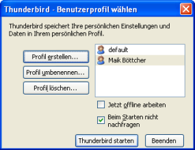 Screenshot Thunderbird 1