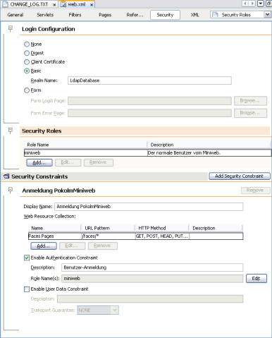 Screenshot NetBeans