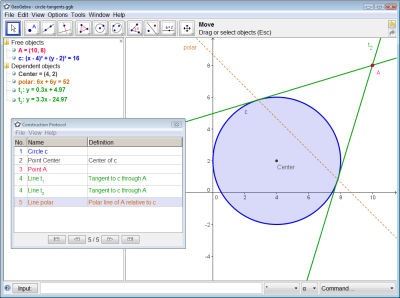 Mathematik-Software GeoGebra